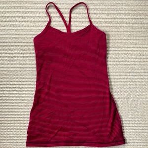 Lululemon Power Y Tank Shelf Bra